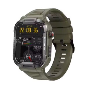 Smartwatch MK66 Estilo militar – Rudo, profesional y todo terreno